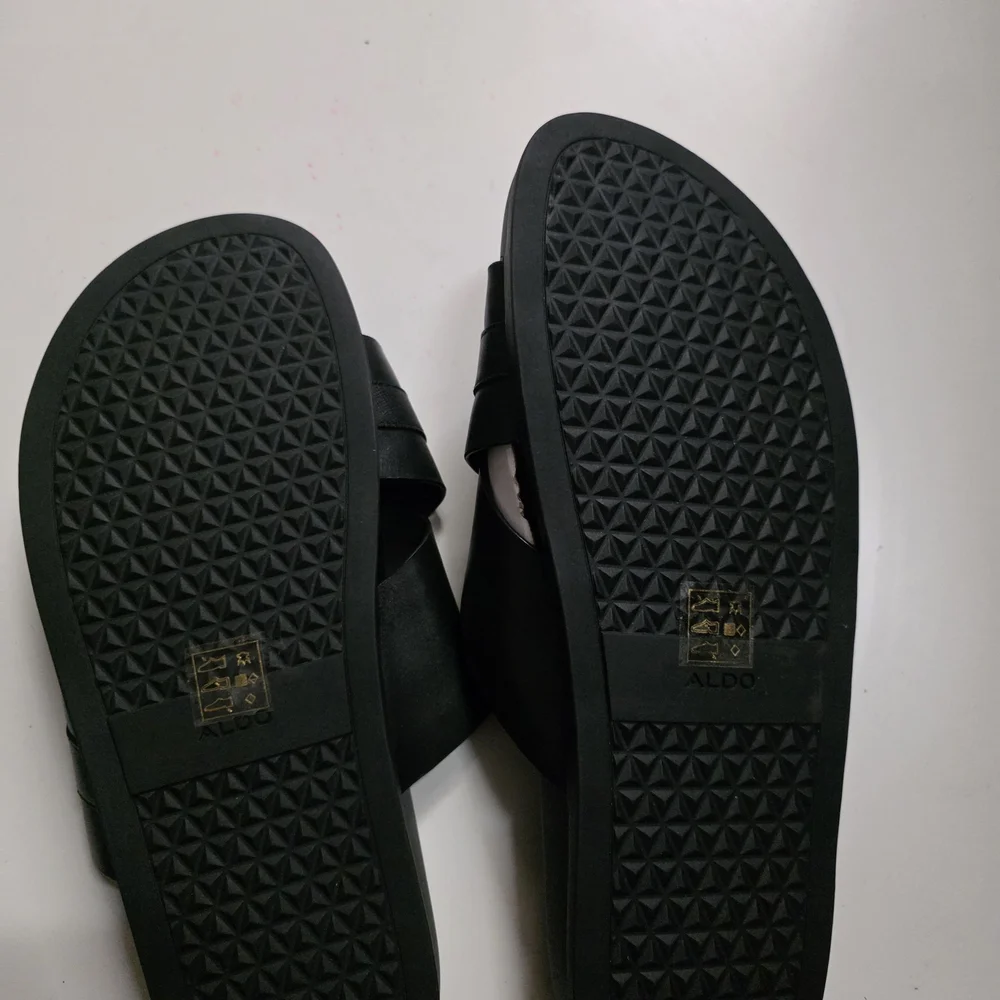 ALDO Women's Black Slide Sandals